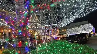 A Cozy Christmas Night in Downtown Fayetteville, AR 🎅✨..#2025..#christmas2025..