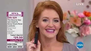 The Beauty Spy 3pack Heart   Seoul Black Rose Lipsticks