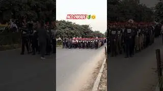 NCC Parade 🔰👧 #shorts #shortvideo #ncc #ncccamp #rdc #training