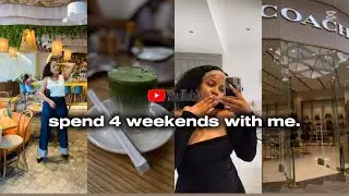 Spend 4 weekends with me vlog ❤️Friends | Church | New Bag