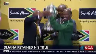 Comrades Marathon | Prize giving for winners