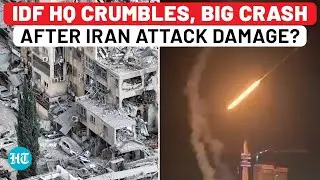 Israel Army HQ Crumbling, Big Crash At Tel Aviv Building: Damage By Iran Missiles Amid War Exposed?