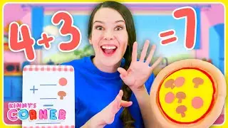 Pizza Math Fun | Math for Toddlers - Kimmy's Corner - Toddler Learning Videos