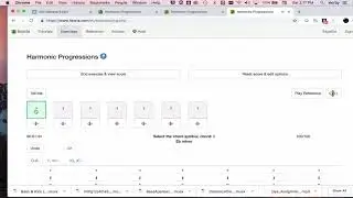 TEORIA for Triad progression ear training