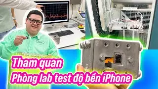 I visited the lab that tests the durability of iPhone cameras.