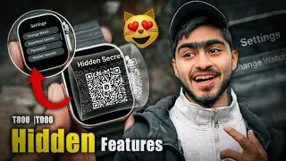 TOP 2 Hidden Features Of T800/T900 Ultra Smart Watch 2026 🖤🔥 | Secret Code/Settings T900 🤫| You Look