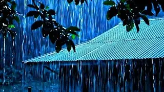 Heavy Night Rain Sounds 🌧️ | 3 Hour Sleep Ambience