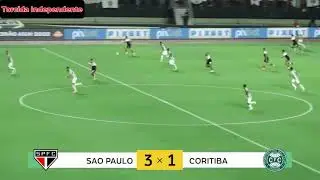 Torcida Independente - S&atilde;o Paulo (3) x (1) Coritiba - Gols 20/10   Campeonato Brasileiro 2022