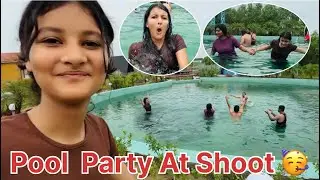 Pool Party With Team 😅 Full Masti 🥳 | Neetu Verma Vlogs 