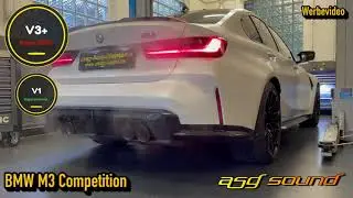 BMW M3 Competition | V1/V3+ | ASG Sound | Sportauspuff
