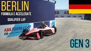 Berlin Formula E Accelerate Qualifiers lap | Gen 3 rFactor 2