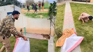 Bohat He Dangerous Chiz Pakr Li 😀 Sab Ko Bhaga Raha 🤣