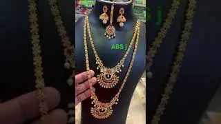 one gram gold bridal set | premium quality gold polish | |1gmgoldjewellery | 2699 |s