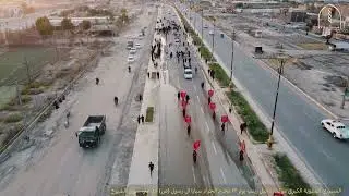 المسيرى السنوية موكب دخيل زينب الحسيني سبايا ال رسول (ص) من كربلاء الى الكوفة