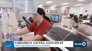 Super Bowl giveaway with the Red Cross