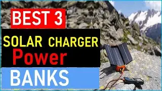 Top the 3 Solar Charger Power Banks  in 2026