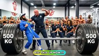 BODYBUILDERS Mocked&hellip; Until Anatoly Decides to Embarrass a Muscle Giant 😱💪🧹