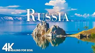 RUSSIA 4K - Scenic Relaxation Film with Calming Cinematic Music - Amazing Nature