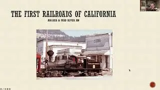 Some Railroads of the Sierra Nevada mountains - Bill Hanks