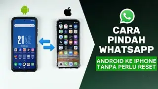 (TERBARU 2024) Cara Memindahkan WhatsApp dari Android ke iPhone Baru TANPA RESET