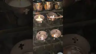 -lighting candles for some loved ones  #catholic #saints #loveofgod #prayer #candlelight #holy