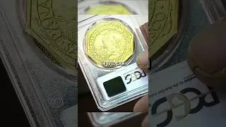 Золотая монета 50 долларов &laquo;Панама-Пасифик&raquo; 1915 года, восьмиугольная | Pawn Stars
