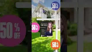 50% Discount on Yard Signs 