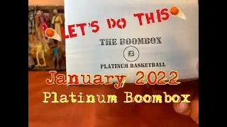 January 2022 The Original Boombox Platinum Basketball!