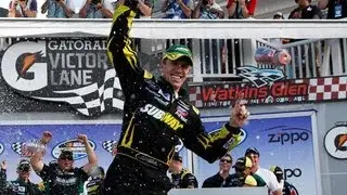 Victory Lane: Carl Edwards