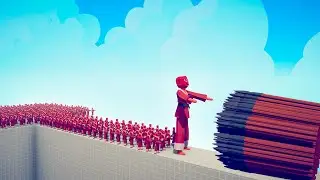 CAN 100x BOXER + GIANT CROSS THE BRIDGE? - TABS | Totally Accurate Battle Simulator 2022