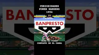 🦖⚡ Curiosidades de Power Rangers: qui&eacute;n desarroll&oacute; el juego de SEGA 👀🎮