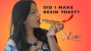 Resin toast coaster. wait what?