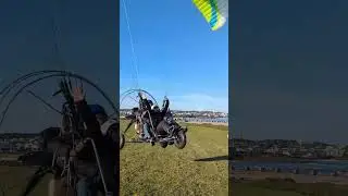 As&iacute; despega un trike#trike #volar #parapente #paramotor @paramotoreando