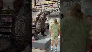 Every #Godzilla from life size statue, screen used model, practical cosplay suit to figure & toys