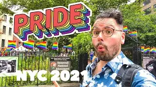Exploring Greenwich Village on Pride 2021 🏳️&zwj;🌈