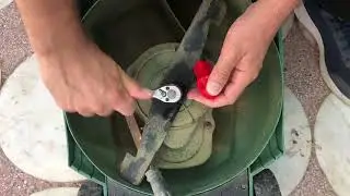 Çim biçme makinesi kayış ve bıçak sökümü nasıl yapılır ?