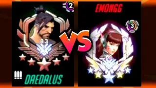 Jake Hanzo VS Emongg D.va! [ Overwatch Season 32 Top 500 ]