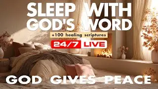 Healing bible verses strengthen your heart. Scriptures for restful sleep comfort.