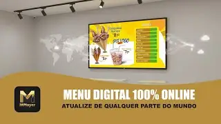 Menu Digital 100% Online - Atualiza&ccedil;&atilde;o Direta na sua Android TV