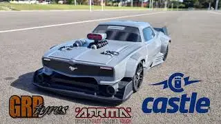 Arrma felony  why they are best drift, drag race car on castle 1650kv 8s too much fun..