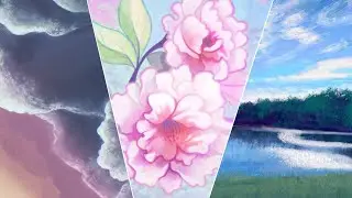 Nature speedpainting compilation: Volume #1 | Digital art speedpaint in Procreate