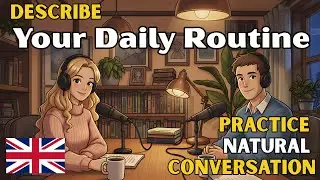 Episode 1: How to Talk About Your Daily Routine in English | English Conversation Practice