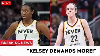 Indiana FEVER Front Office EXPLODES after Kelsey Mitchell DEMANDS Huge Pay Raise
