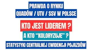 Prawda o rynku quad&oacute;w. Kto jest liderem? Kto jest kr&oacute;lem? CFMOTO, QJMOTOR czy Segway?