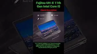 Fujitsu UH-X 11th Gen Intel Core i5 #shorts  #leptop