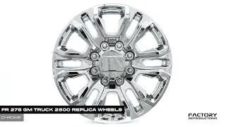 FR 275 &ndash; GM TRUCK 2500 REPLICA WHEELS | Chrome