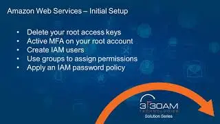 Amazon Web Services Account | Initial Setup