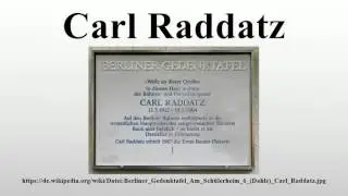 Carl Raddatz