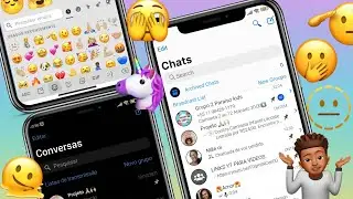 ✅ SAIU NOVO WhatsApp estilo iPhone no Android 2022 Fouad iOS 9.27.2 + EMOJIS iOS 16