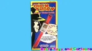 Dick Tracy 2-Way Wristwatch Playmates Commercial Retro Toys and Cartoons